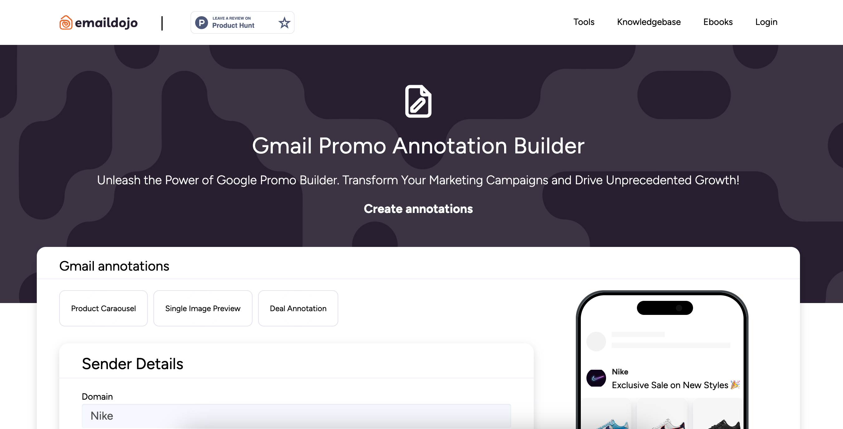 Gmail Annotation Builder - 복사, 붙여 넣기, 다운로드하려면 Gmail 주석 미디어 3