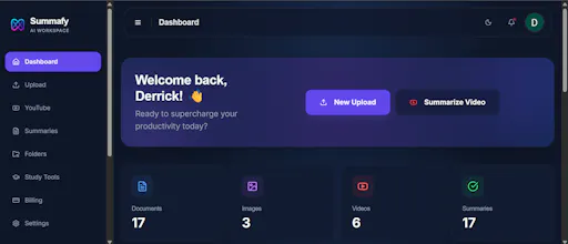 Summafy.io gallery image