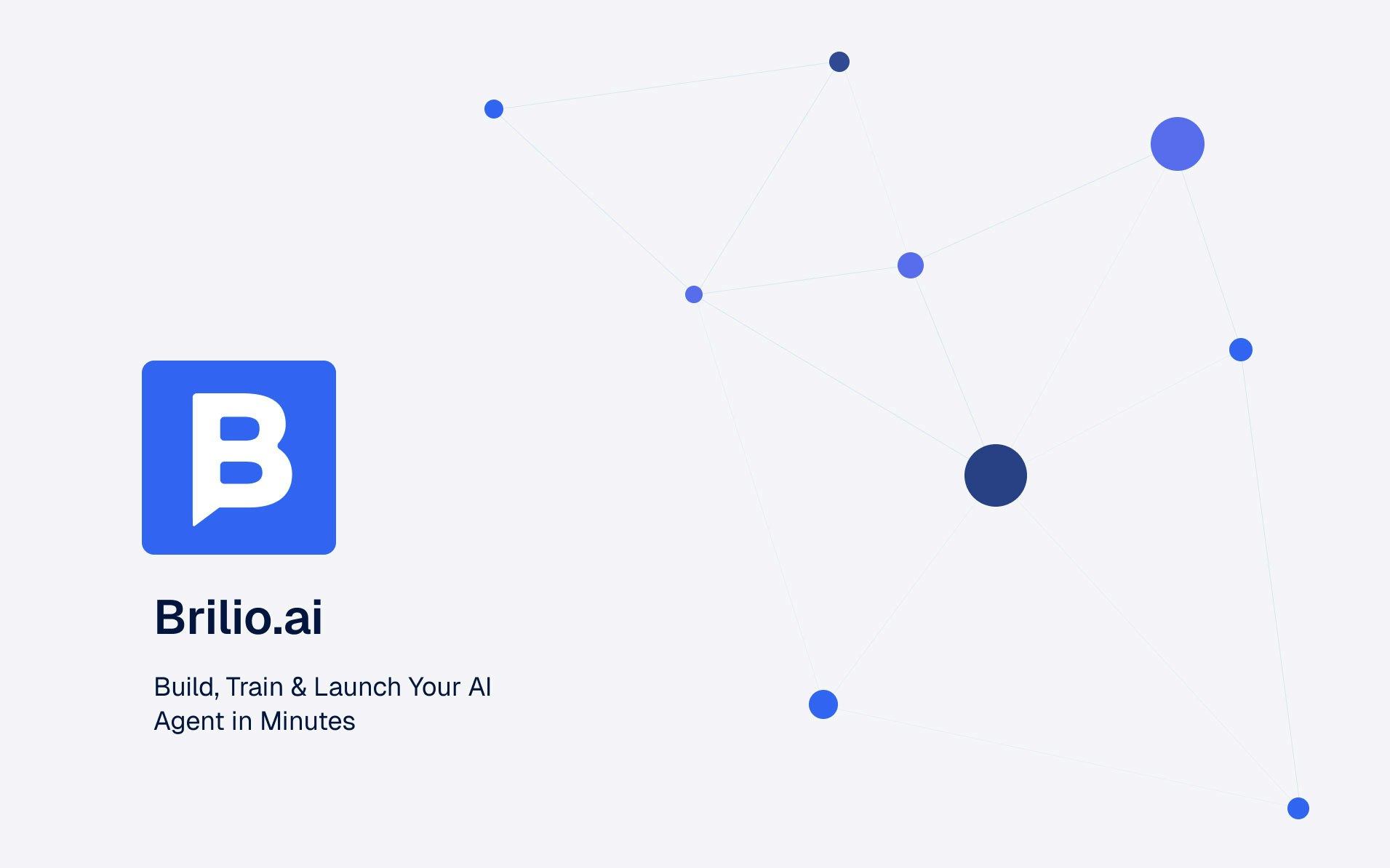Média Brilio.ai - Build, train & launch your AI agent in minutes 1