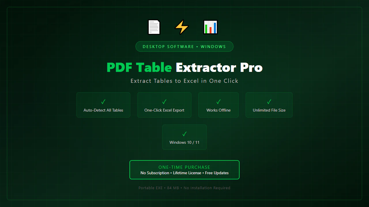 PDF Table Extractor Pro logo