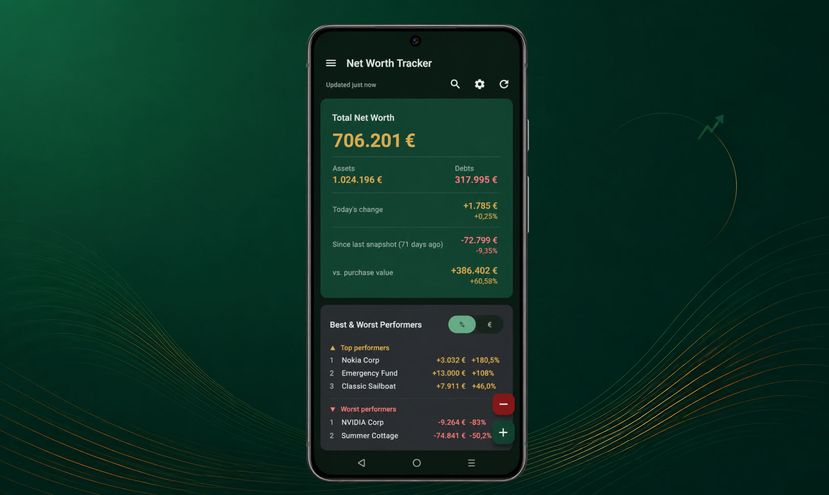 Net Worth Tracker gallery image