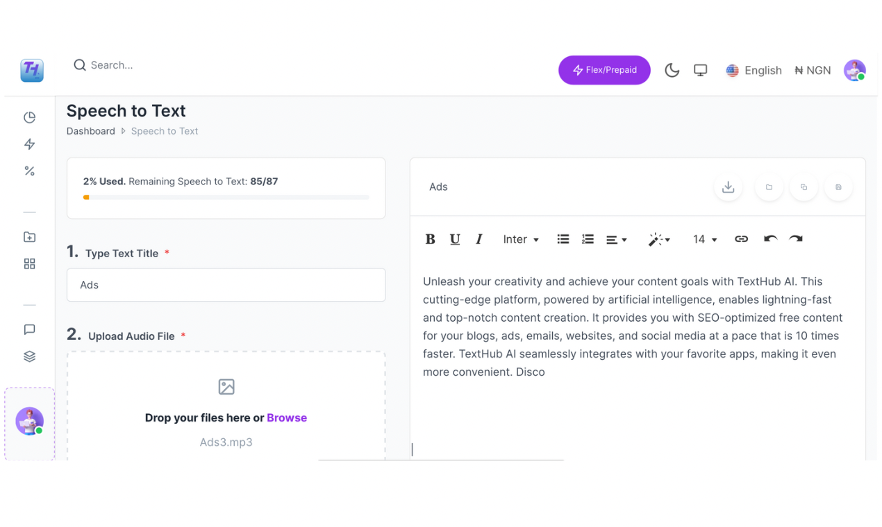 texthub ai - เครื่องมือเพิ่มประสิทธิภาพสูงสุด - ฟรี media 4