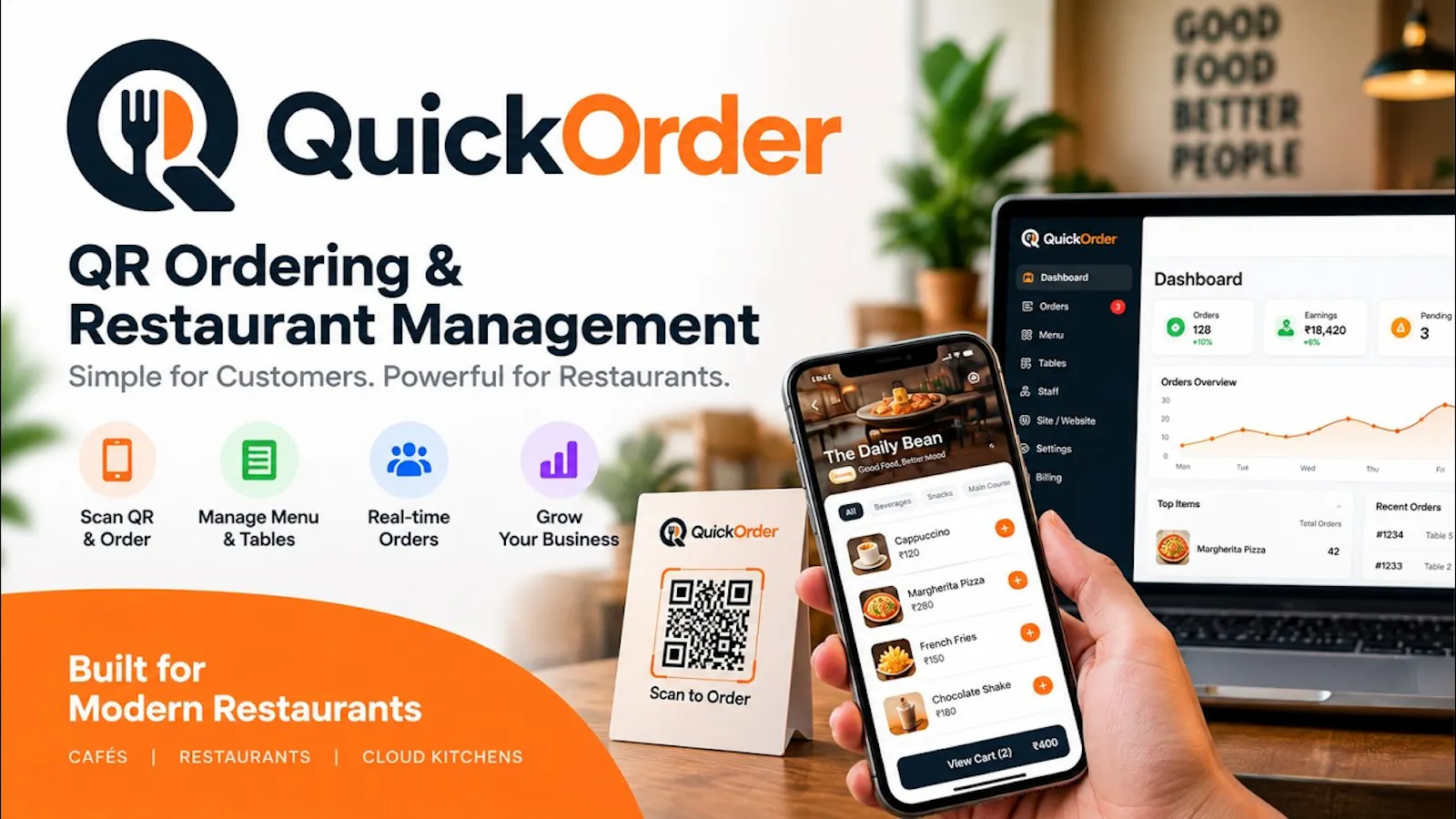 QuickOrder screenshot 1 (video preview)