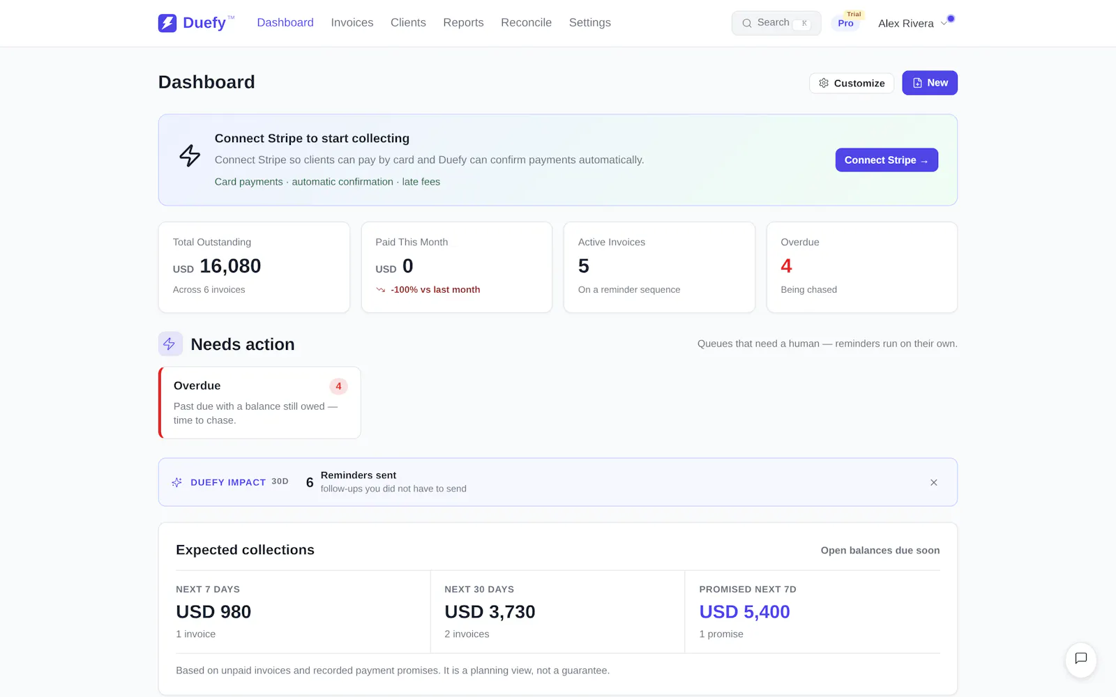 Duefy screenshot 6