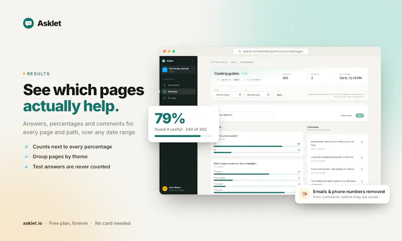 Asklet.io screenshot 5