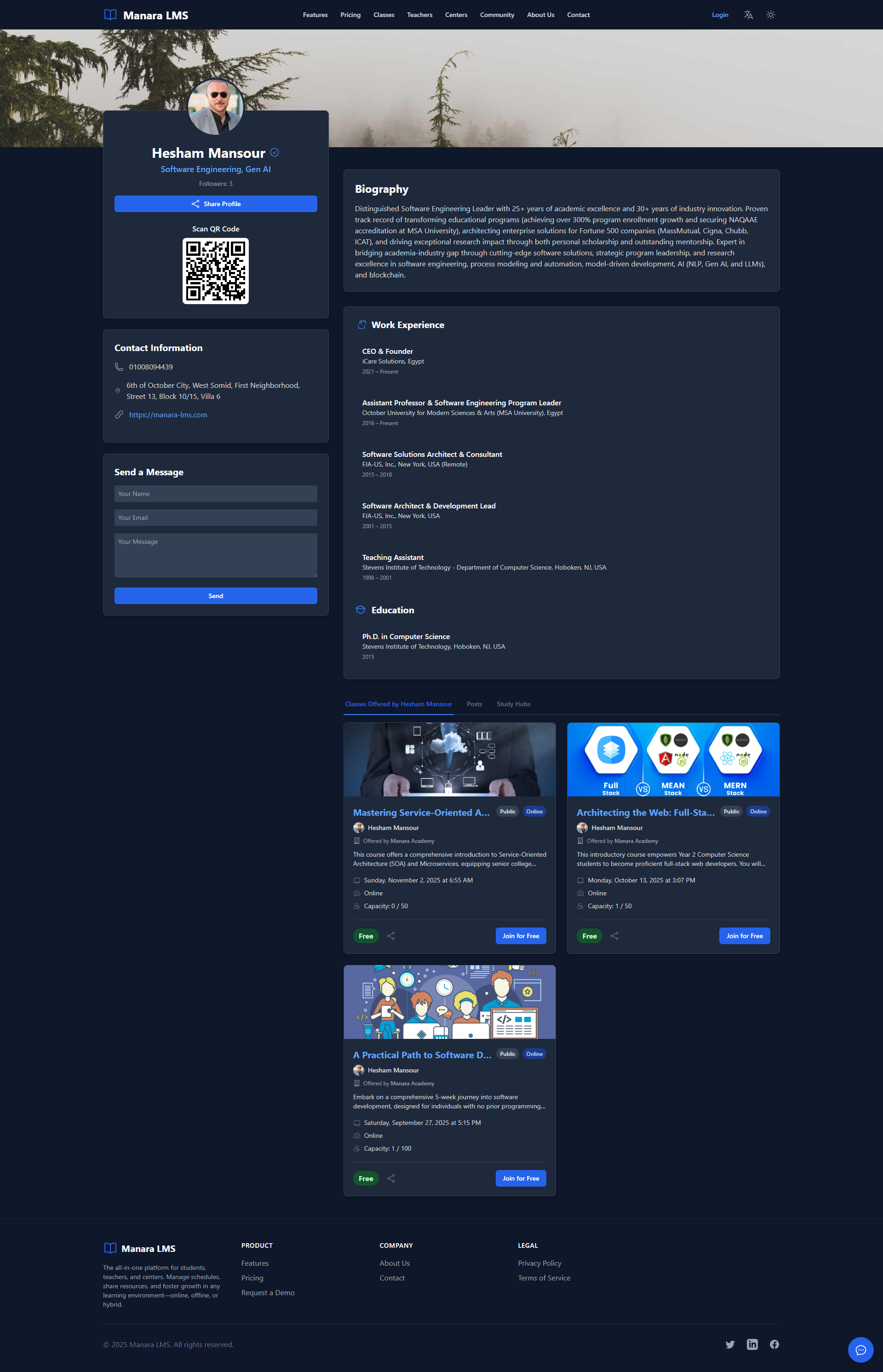 Manara LMS gallery image