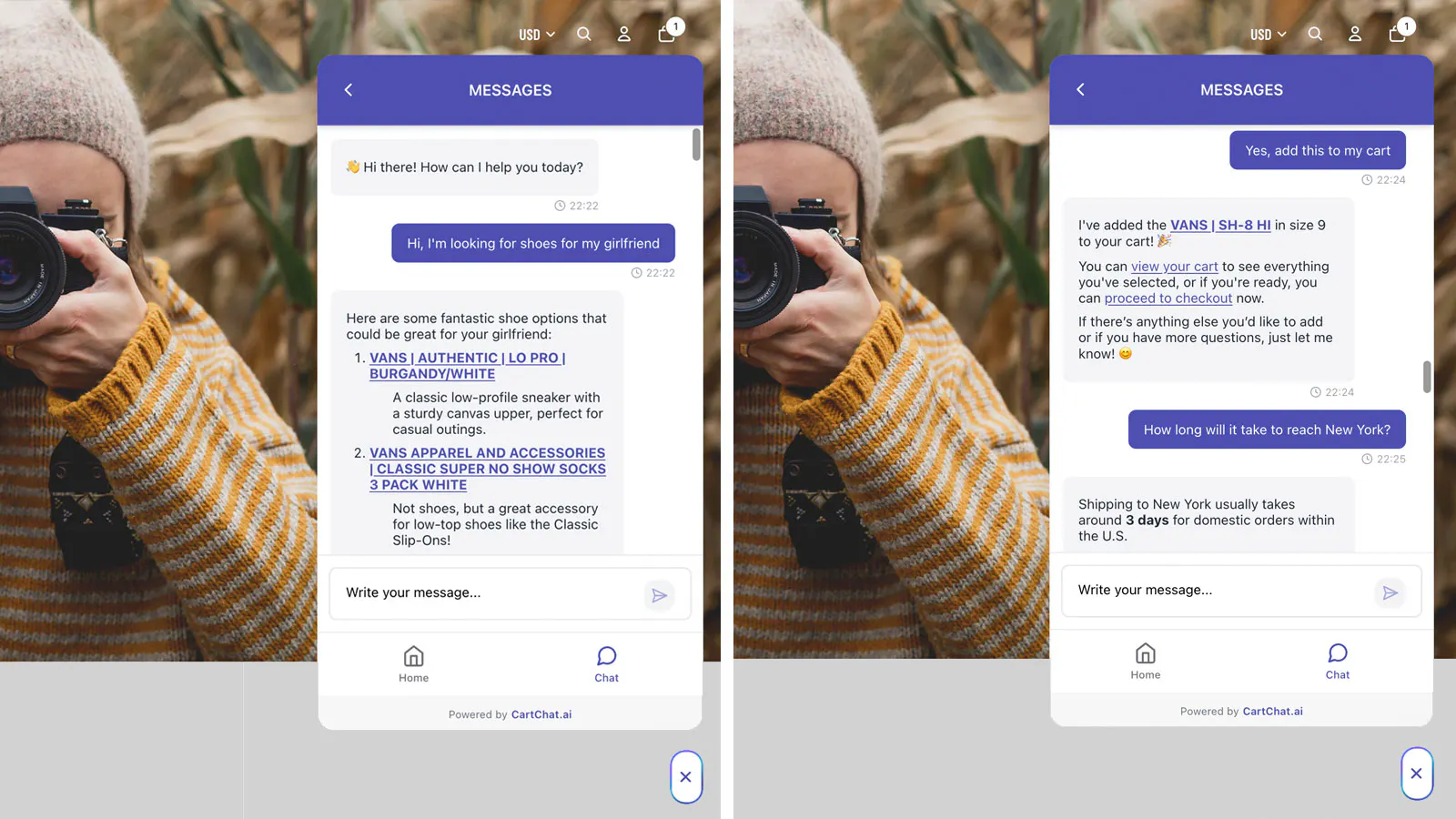 CartChat.ai gallery image