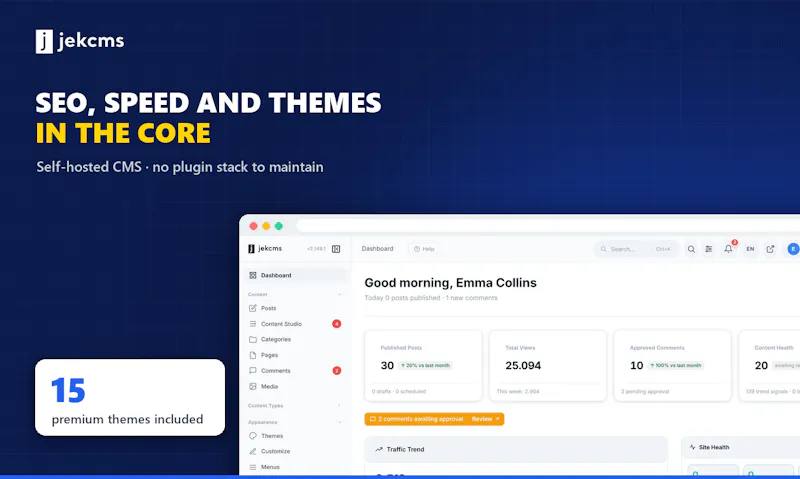 jekcms screenshot 4