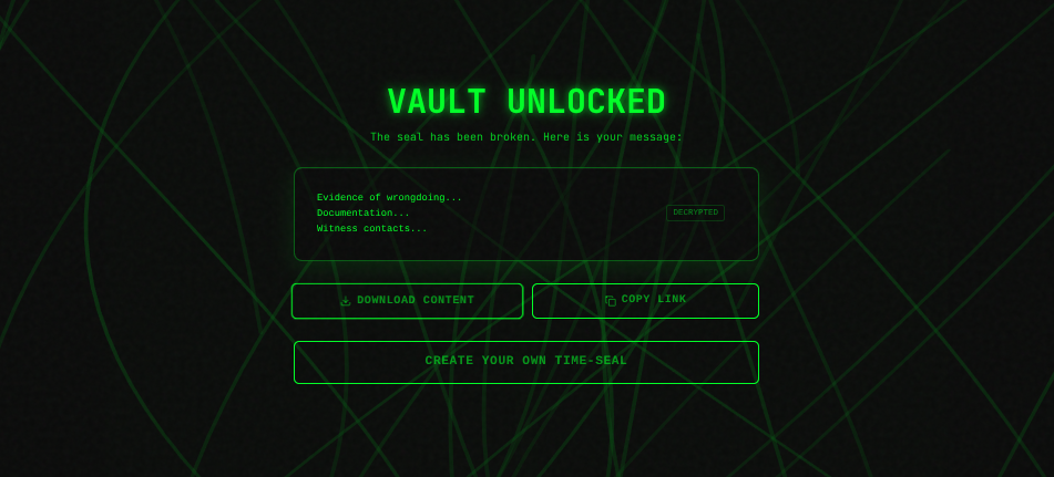 TimeSeal gallery image