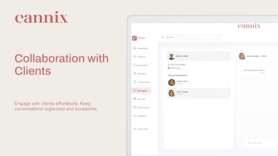 Captura de tela do recurso de canais de comunicação do Cannix para colaboração em equipe perfeita.