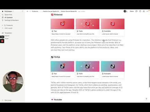 Notion Social Media Kit gallery image