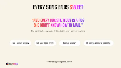 RoastSong.fm gallery image
