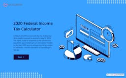 US Income Tax Calculator 2020 media 1