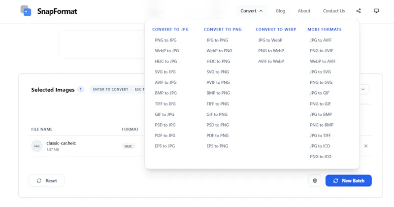 SnapFormat screenshot 1