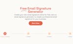 Free Email Signature Generator image