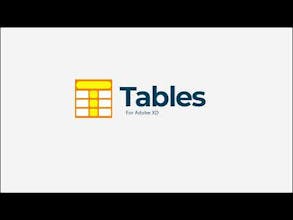 Tables for XD gallery image