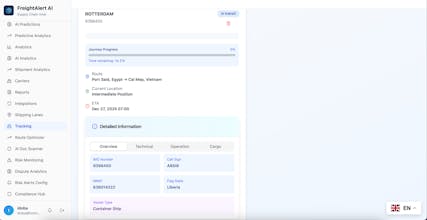 FreightAlert AI gallery image
