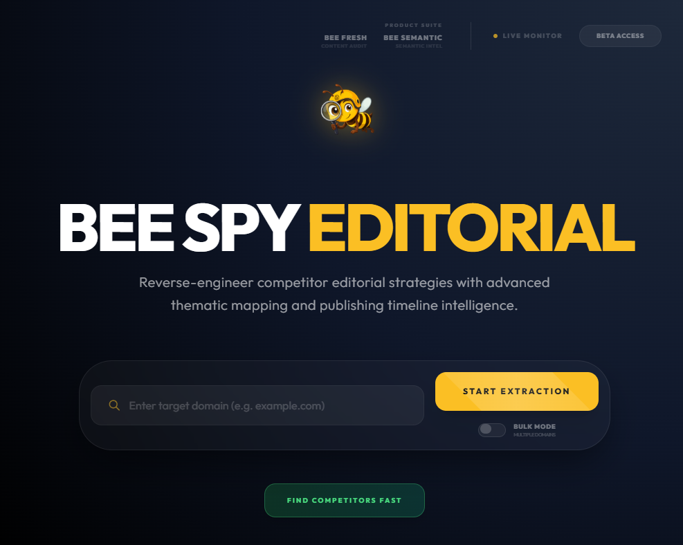 BEE SPY Editorial gallery image