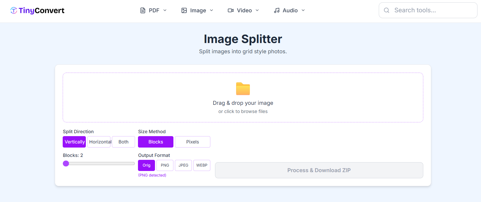 TinyConvert.com gallery image