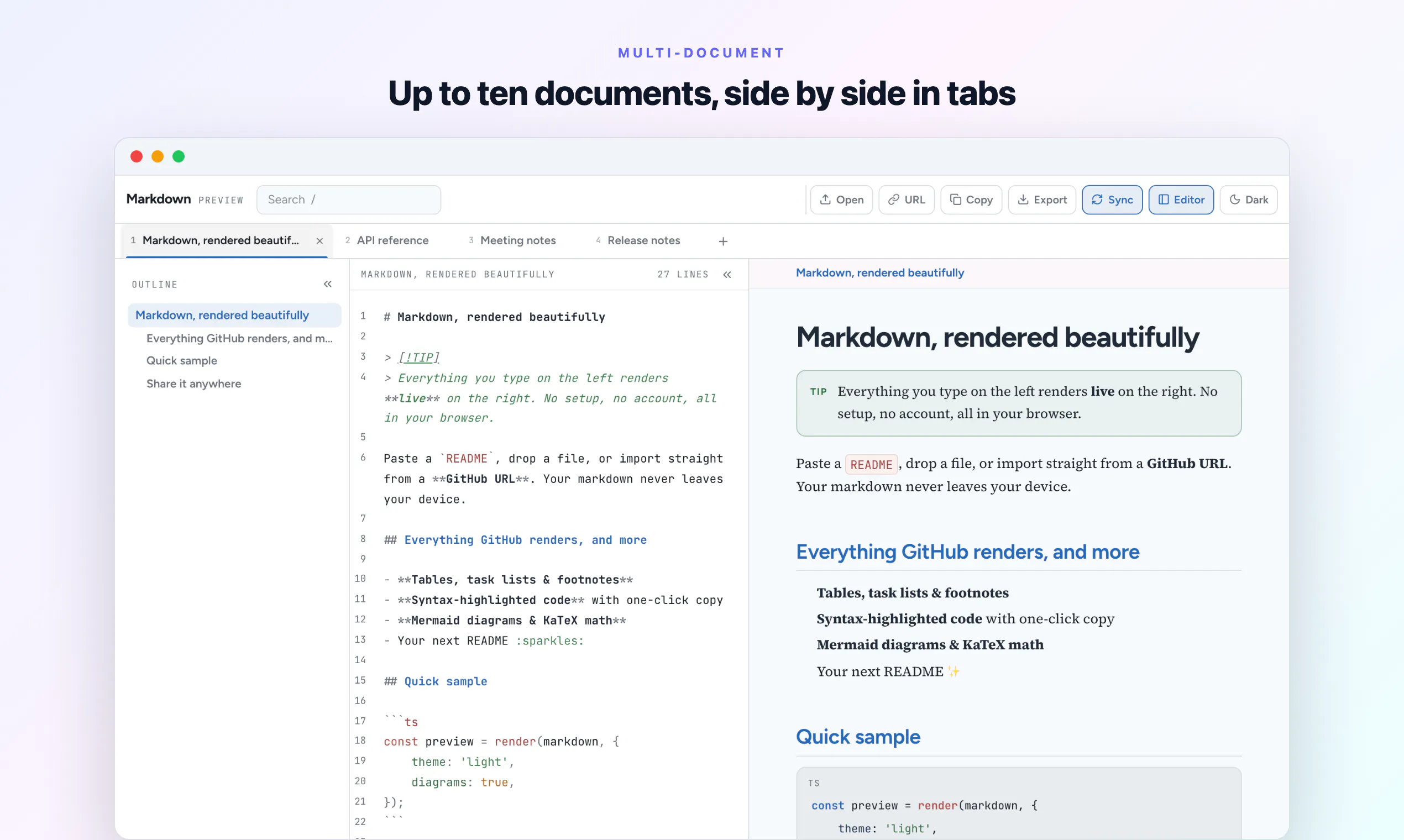 Markdown Preview gallery image