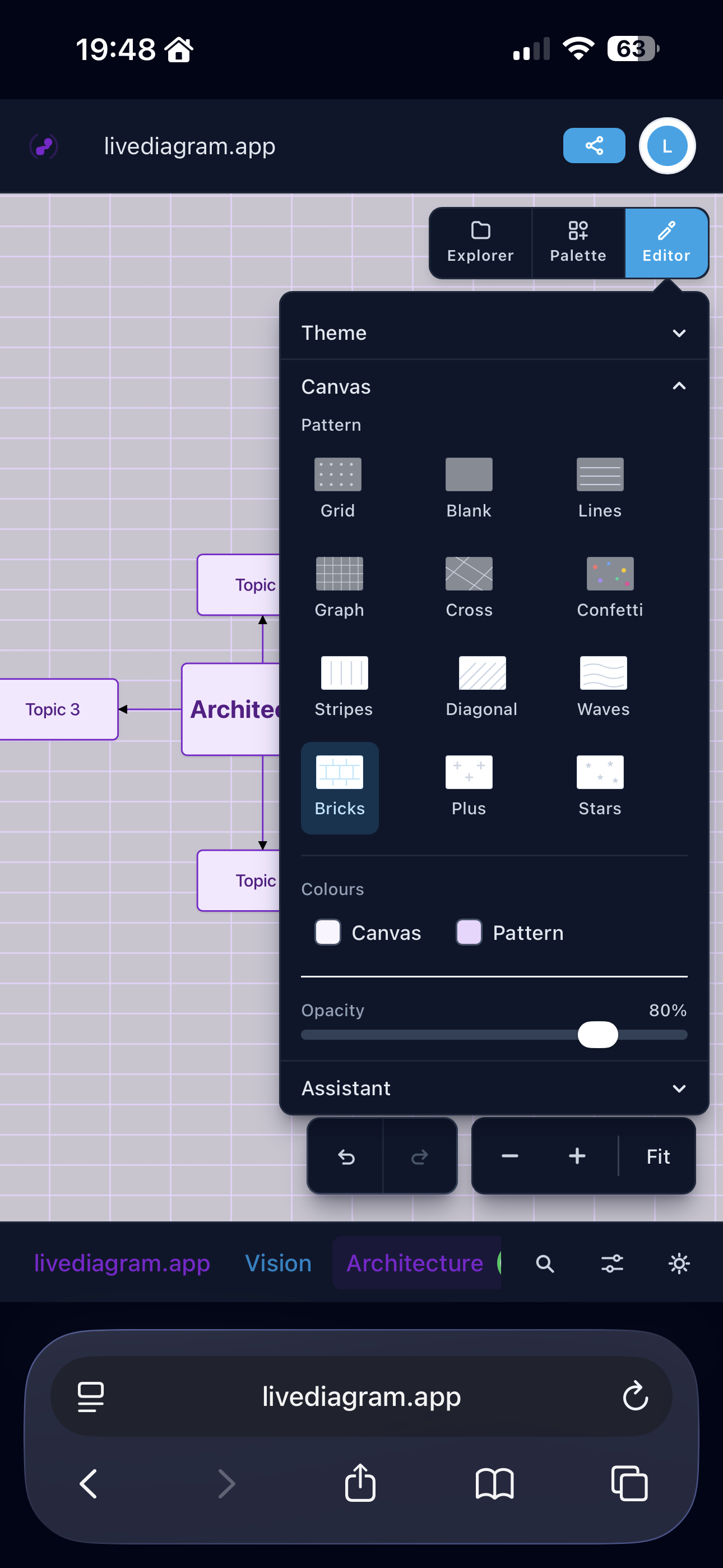 livediagram.app gallery image