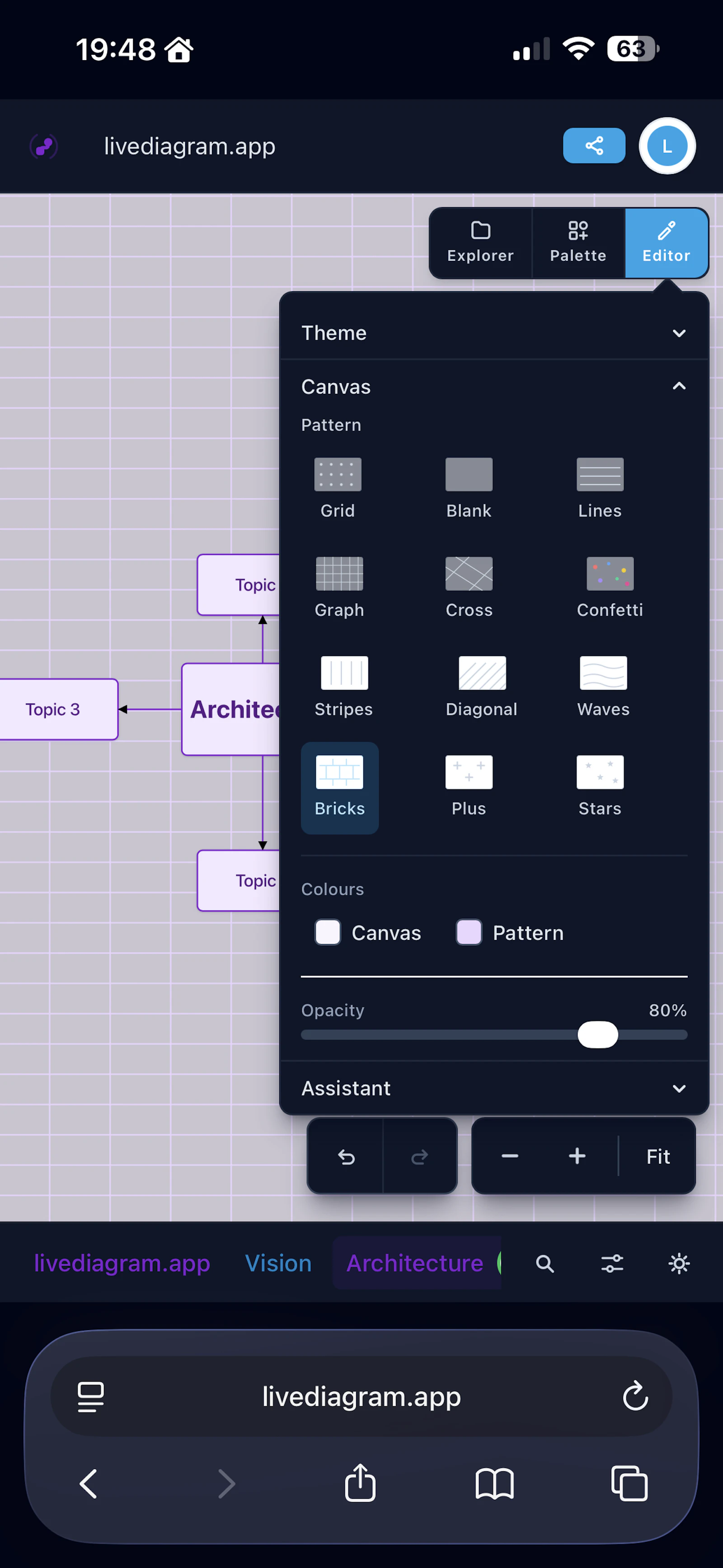 livediagram.app screenshot 7