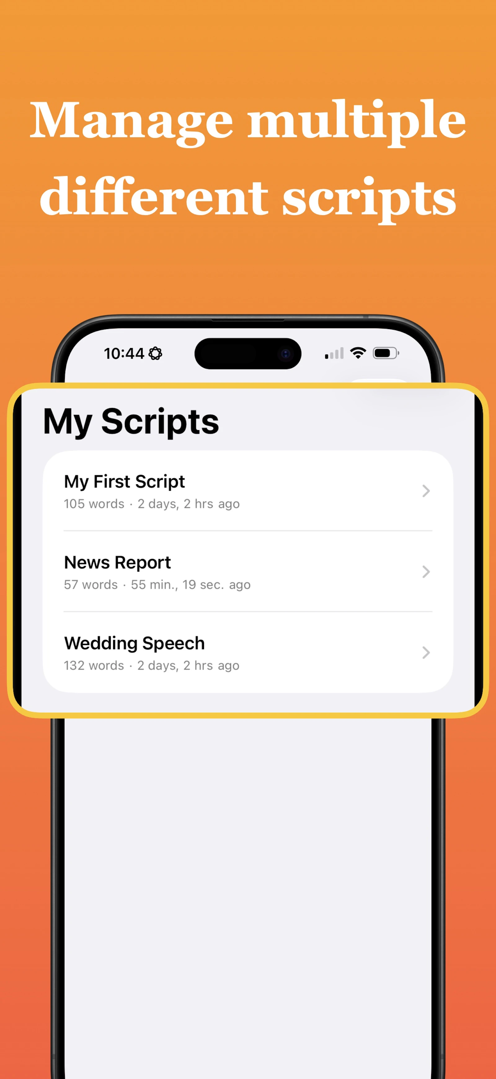 Prompter - The Smart Teleprompter screenshot 4