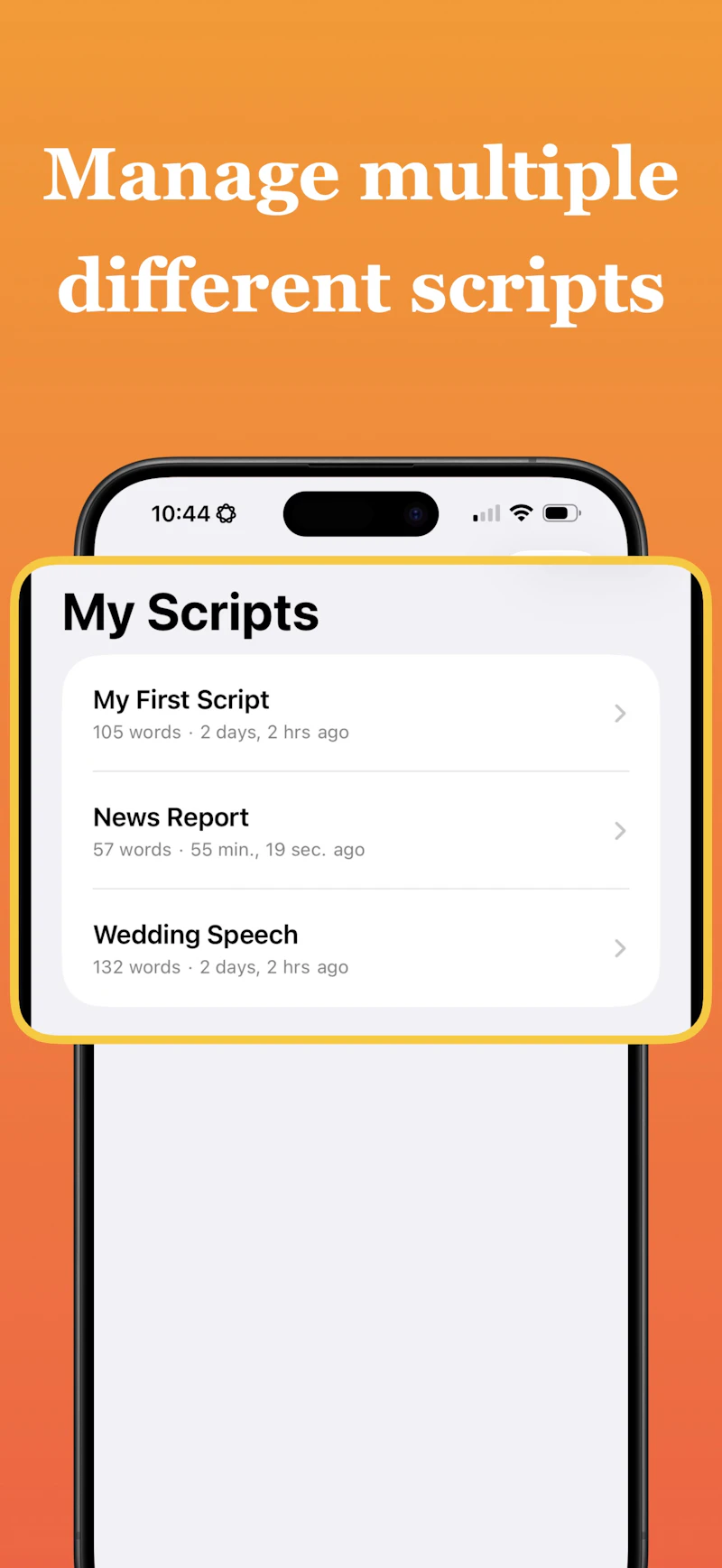 Prompter - The Smart Teleprompter screenshot 4