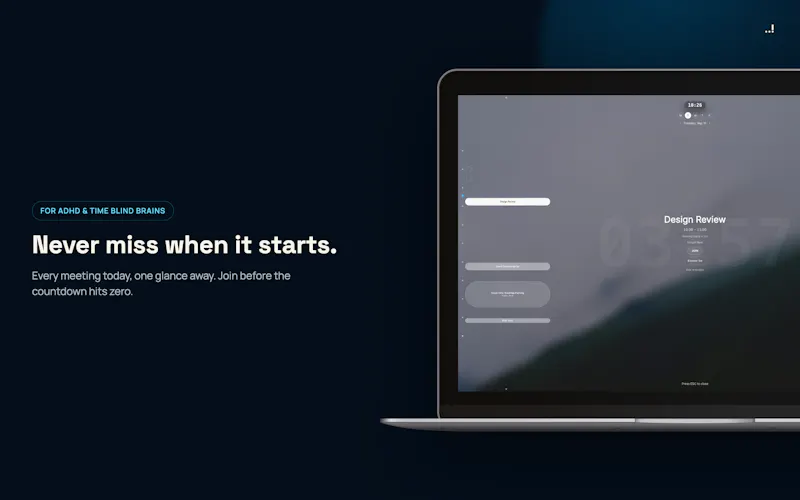 Ahem! Unmissable Meeting Reminders screenshot 2