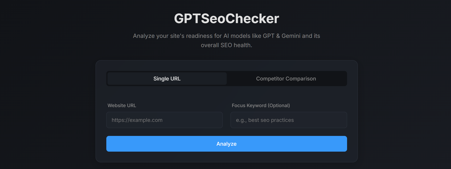 GPTSeoChecker gallery image