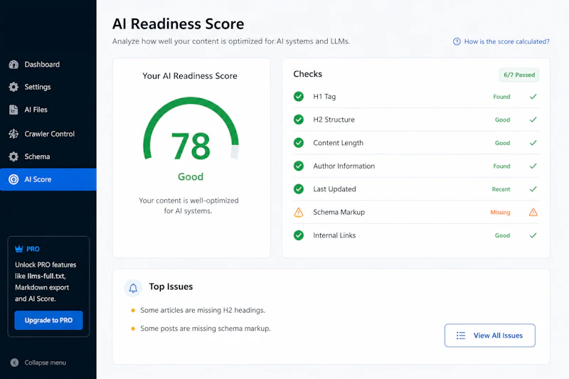 Micropedia AI Search Optimizer screenshot 6