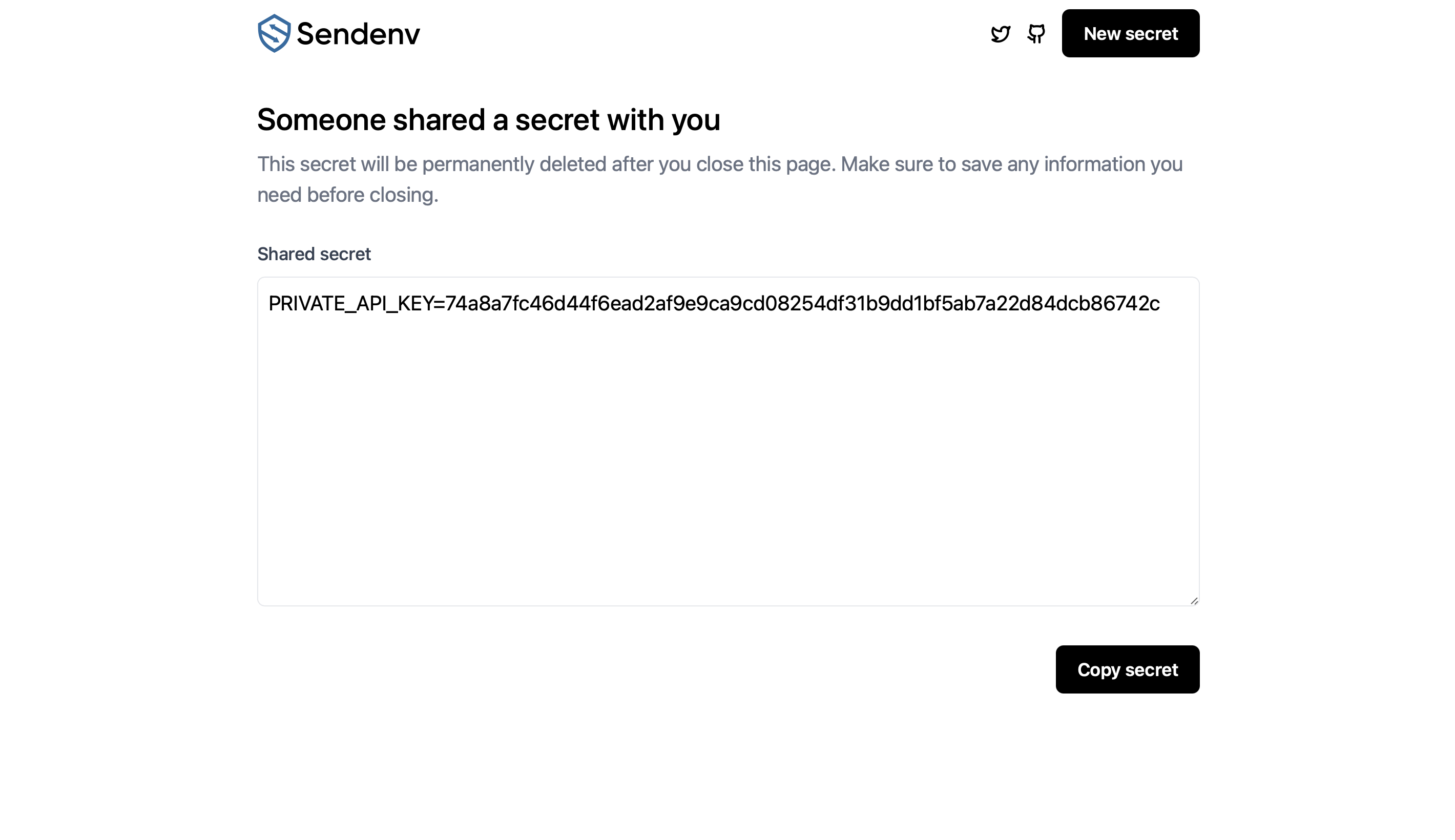 Enviar - Enviar secretos de forma segura a cualquier persona media 3
