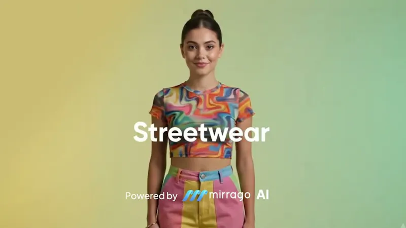 Mirrago Fashion App screenshot 1 (video preview)