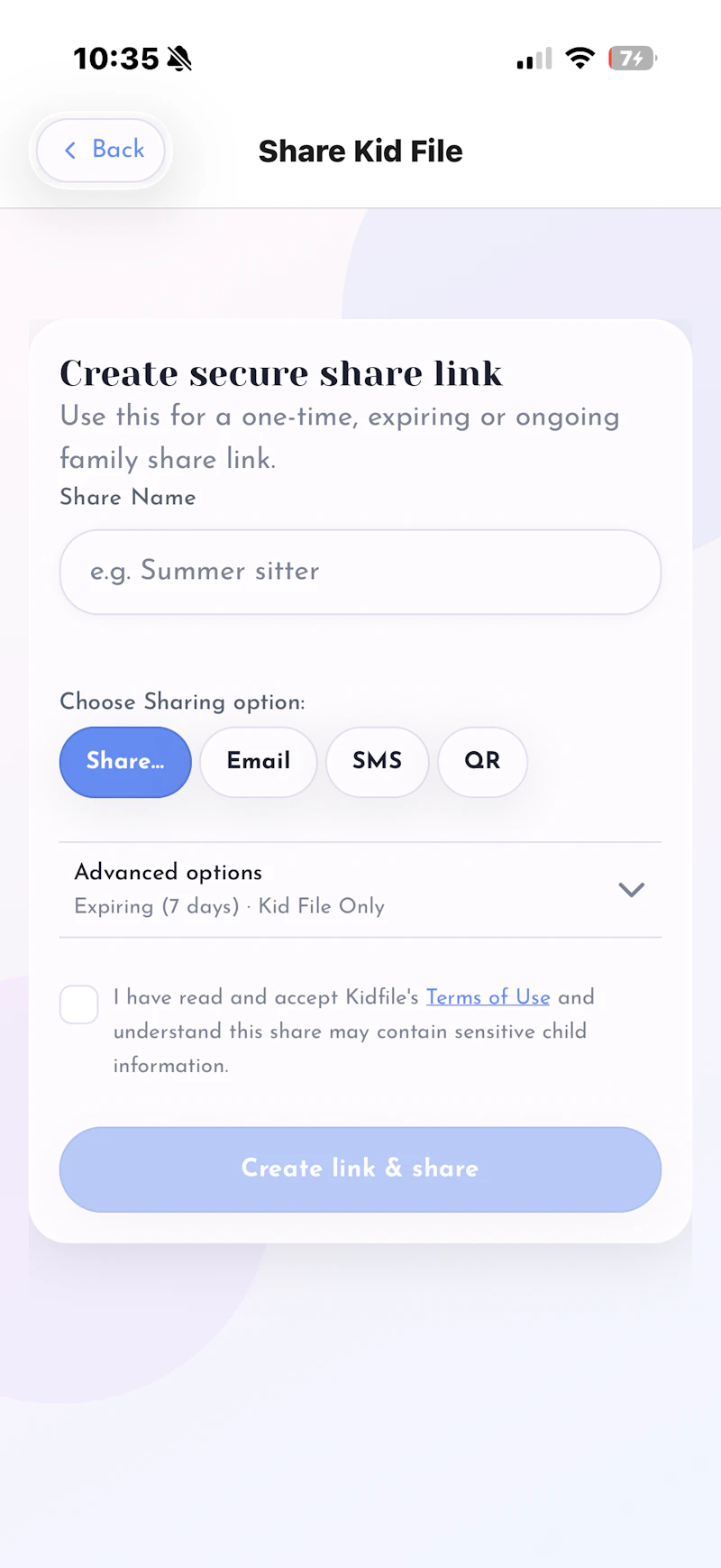 Kidfile screenshot 16