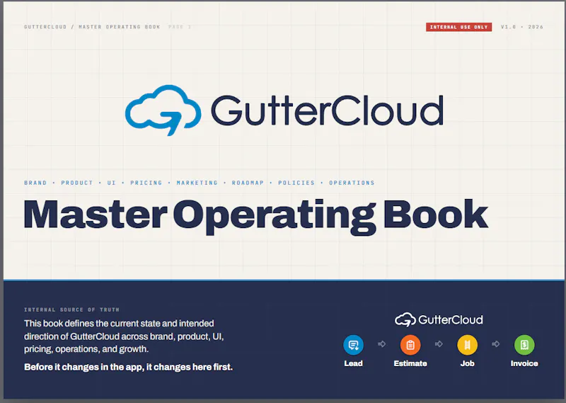 GutterCloud — A crm for gutter companies screenshot 1