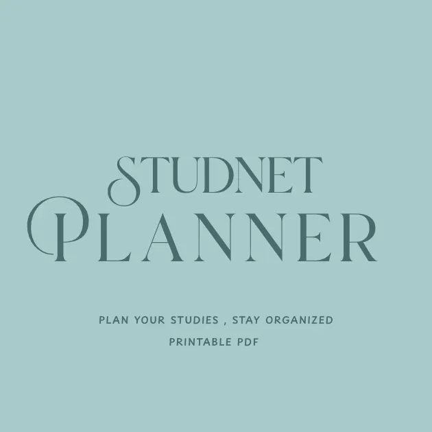 Student Planner — Organized Students