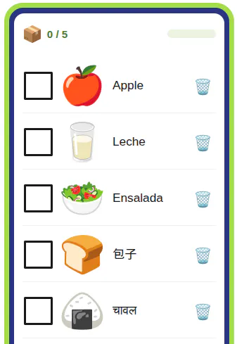 ShoppingList gallery image