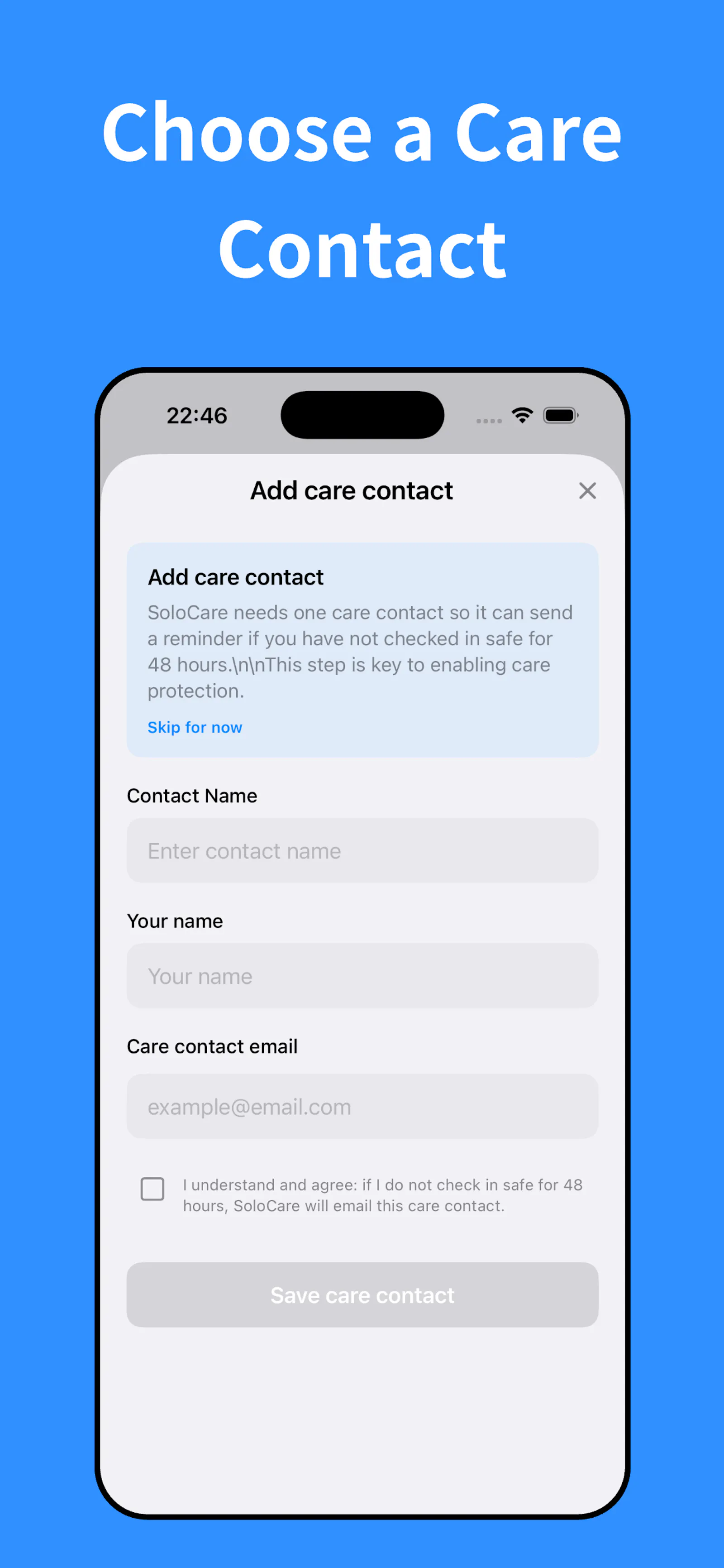 SoloCare screenshot 4