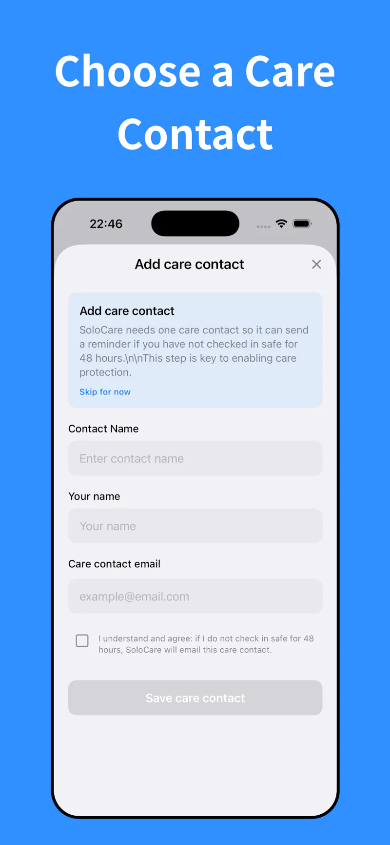 SoloCare screenshot 4