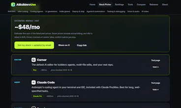 AI Stack Picker by AIBuildersUse gallery image