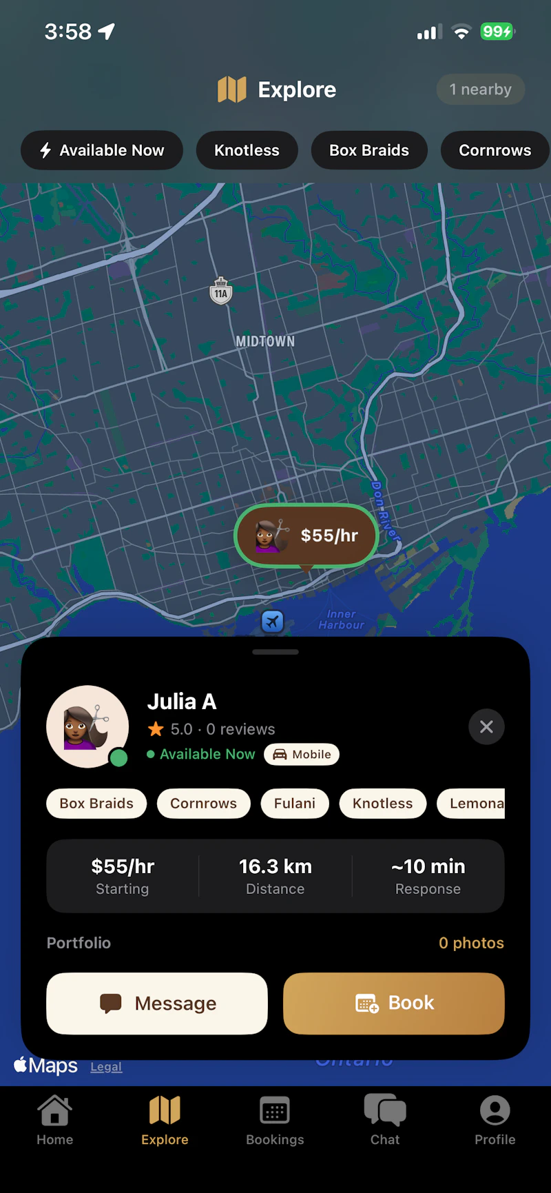 BRAIDÉ  screenshot 2