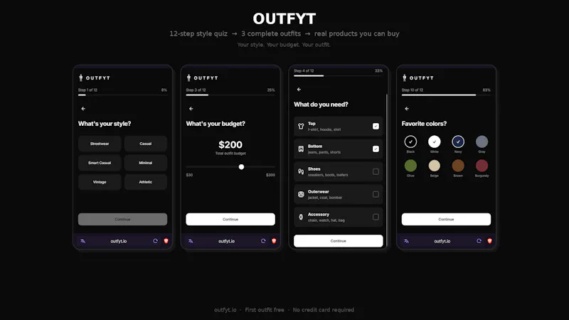 Outfyt screenshot 3