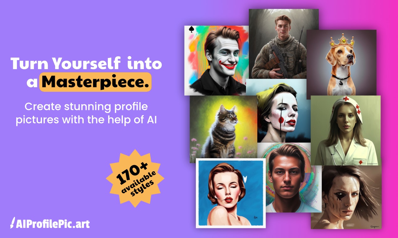 Media AIProfilePic.art - Buat gambar profil yang menakjubkan menggunakan AI 2