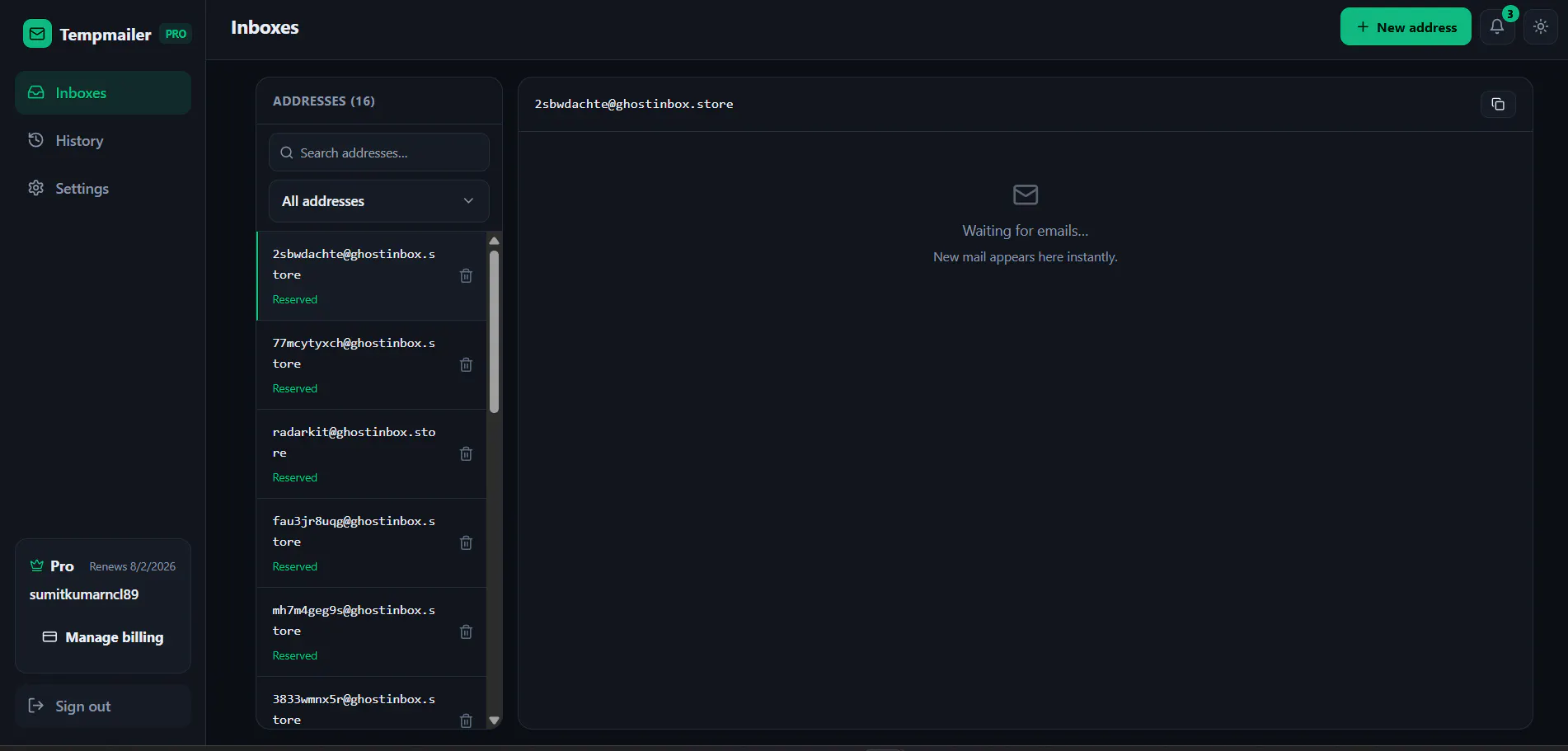 TempMailer gallery image
