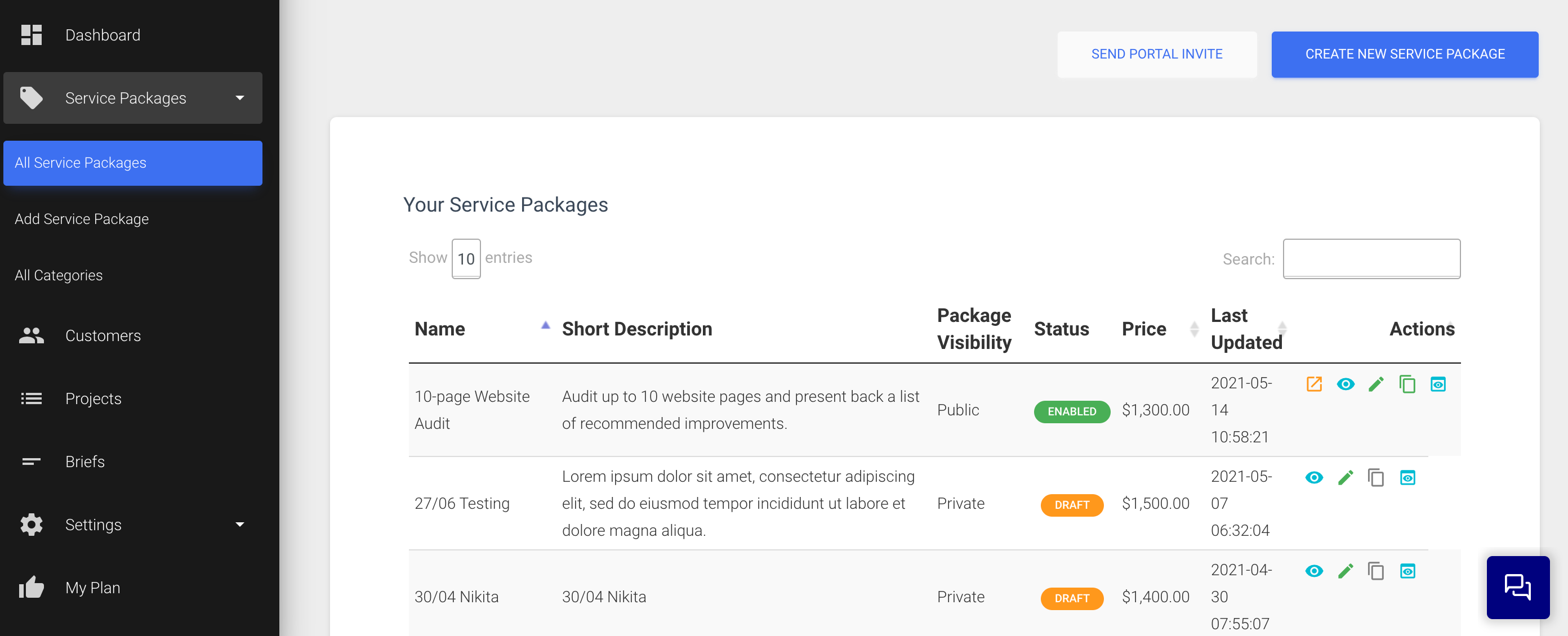 Morphed gallery image