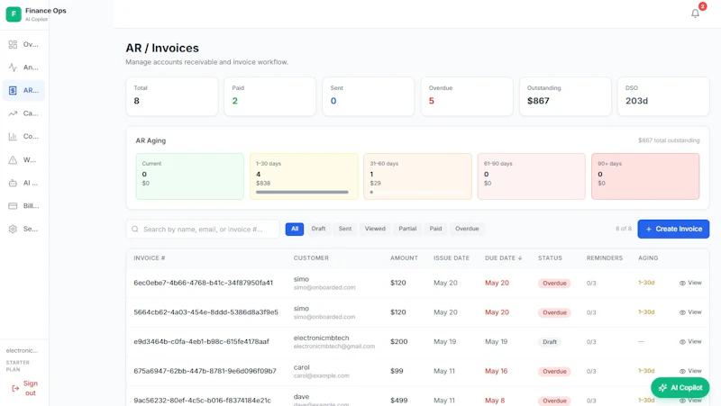 AI Finance Ops screenshot 7
