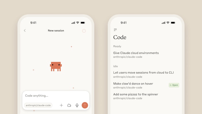Claude Code on the web产品图