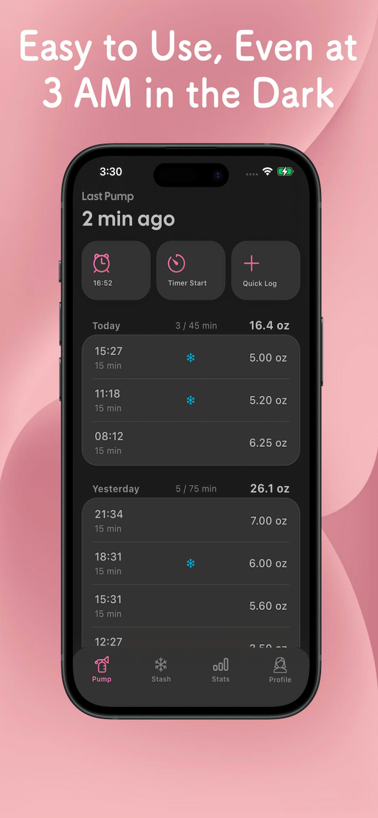 Easy Pump & Milk Stash Tracker gallery image
