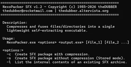 NEXOPACKER SFX gallery image