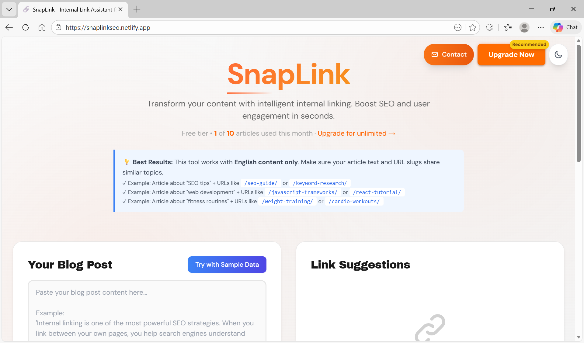 SnapLink logo